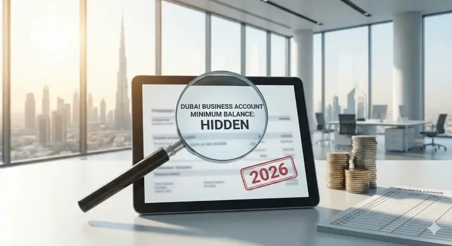 Hidden Dubai Business Account Minimum Balance Requirements 2026.