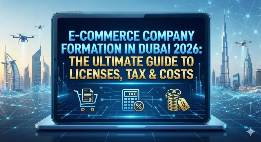 “E-commerce Company Formation in Dubai 2026: The Ultimate Guide to Licenses, Tax & Costs”